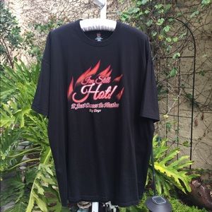 BIG DOG WOMENS (SS) HANES TEE SHIRT. 4X W/ PRINT